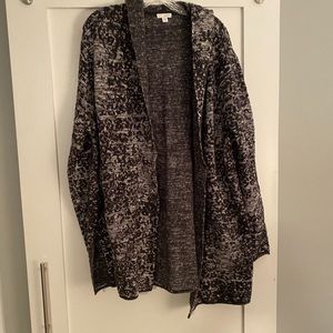 J.Jill  “pure Jill” open front cardigan